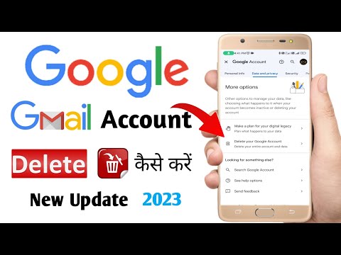 Apni gmail account Ko delete kaise kare ? #gmail