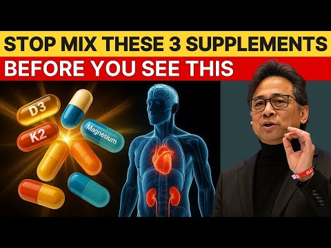 Don’t Take Magnesium Glycinate, Vitamin D3 & K2 Together Before Watching This | Dr William Li