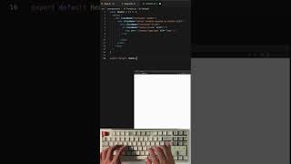 ASMR Programming | Create Header website using Reactjs CSS | No Talking #asmrprogramming #asmr