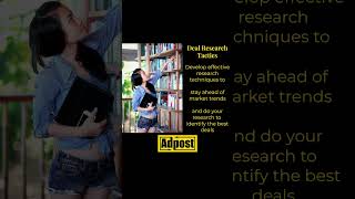 Adpost Presents 7 Deal Hunting Secrets You May Not Know - Adpost Shorts - #earnathome #makemoney