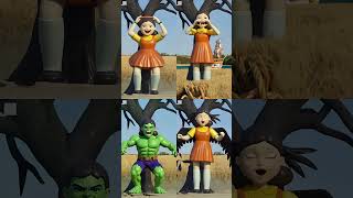 Cute doll 👍 5 #shorts #funny #squidgame #squidgameplot  #shortsviral #squidgame3 #squidgame2