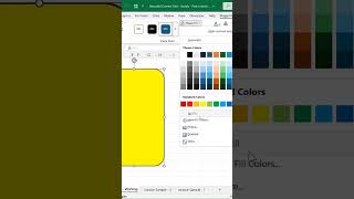 #Excel Rounded Corners Trick #exceltips #howto #teachexcel  #excelcourse
