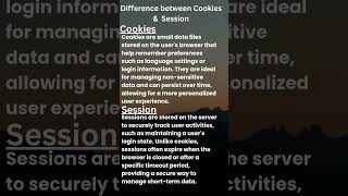 Cookies vs Sessions in Web Development | What's the Difference?