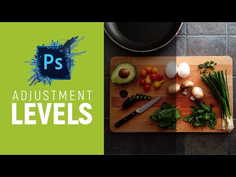 Learn how to use adjustment levels in Photoshop cc 2019 – Urdu / Hindi