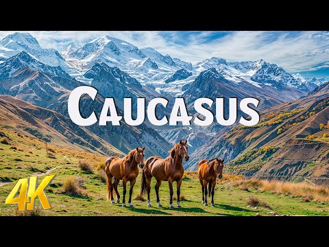 Caucasus 4K Ultra HD • Breathtaking 4K Cinematic Journey with Calming Music