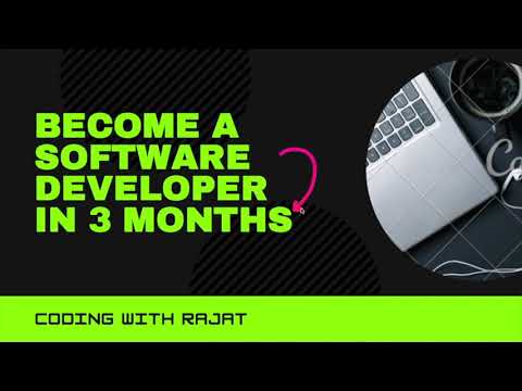 How to become SOFTWARE DEVELOPER in just 3 months | Step by step process | 10+ CTC easy