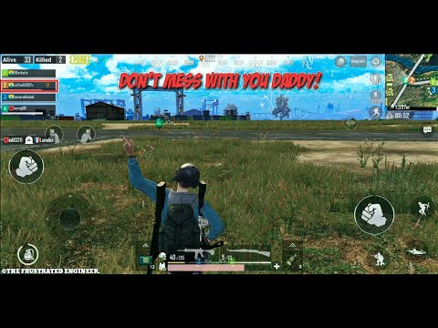 PUBG MOBILE WITH DADDY. 😂
