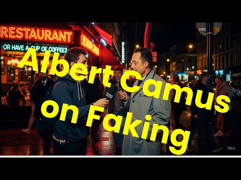 Street Interview with Albert Camus on Faking (Life?)