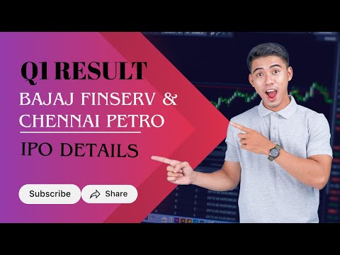 First Quarter Results and IPO Details + Nifty 50 Stocks  #results #nifty #stockmarket #marketnews
