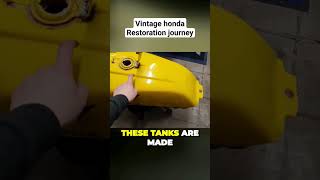 Tank restoration or replacement of a vintage #honda #cb750?  #motorcyclerestoration #motovlog