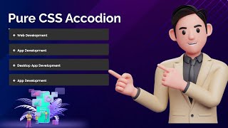 How to create a Pure CSS Accordion 😮
