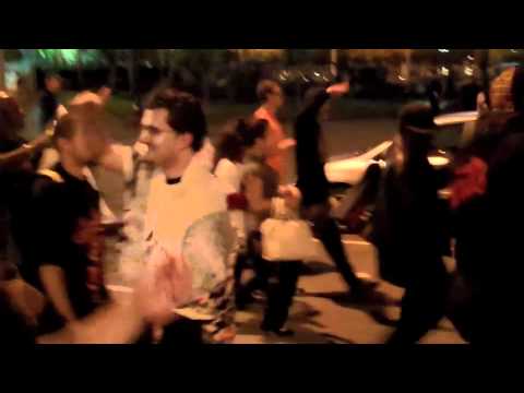 Ad hoc brass band @ Giants World Series victory rally, Civic Center Nov. 1 '10