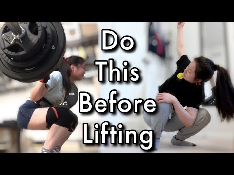 Do THIS WARM UP Before Lifting Heavy + LAZY WARM UP ROUTINE | Powerlifting Basics Ep. 3