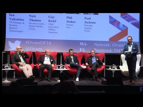 Upstream at Ovum's "Digital Futures 2016" event, in London