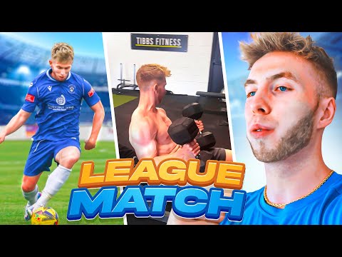 FIRST LEAGUE GAME OF THE NEW SEASON... (Day In The Life of A Footballer + Match Highlights)