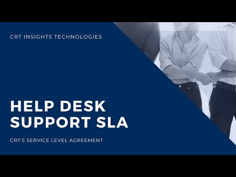CRT Help Desk Support SLA