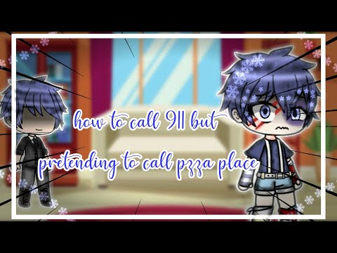 How to call 911 but pretending to call pizza place // haikyuu // my AU // kageyama's past