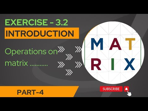 12th maths NCERT Matrix exercise 3.2 introduction.#boardexam #cbseboard#jeemains#12maths#math#matrix