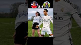 Ronaldo Jr vs Celine Dept Jr🔥☠️ #footballshorts #football #shorts