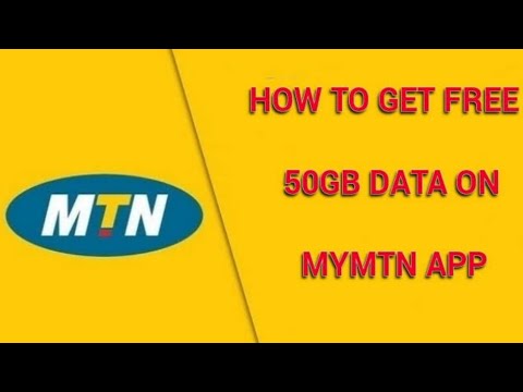 yadda zaka sama 50gb MTN free Data || how to get 50gb MTN free Data