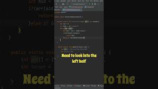 Learn Iterative Binary Search in 56 Seconds! #binarysearch #algorithm #learntocode #tutorial #shorts