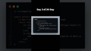 Day 3 of my 30-Day Next.js Challenge 🚀