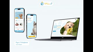 TailUp Marketplace | Modern UX/UI Web Design for Pet Owners