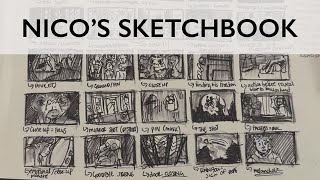 Nico's Sketchbook - Storyboard Focused