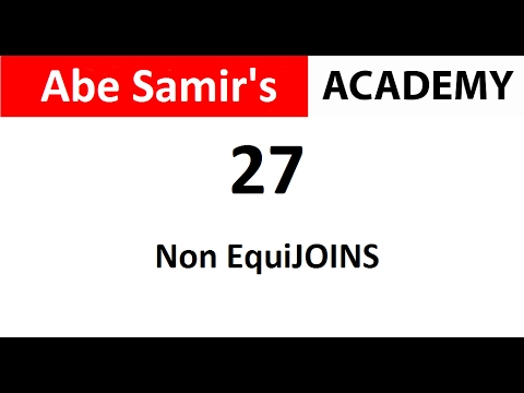 Retrieve Data from multiple tables using NON EQUIJOINS