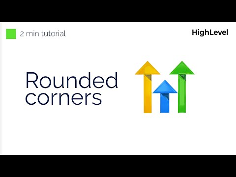 How To Add Rounded Corners To Any Image | GoHighLevel Tutorial