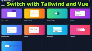 Headles UI React and Vue Component Framework From Tailwind CSS