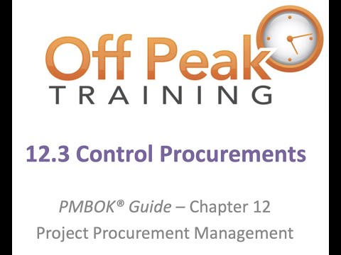 12.3 - Control Procurements