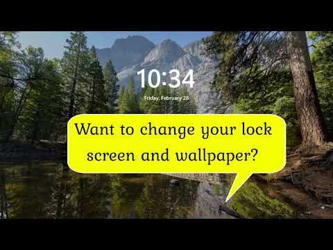 How to Change Lock Screen & Desktop Wallpaper in Windows 10/11