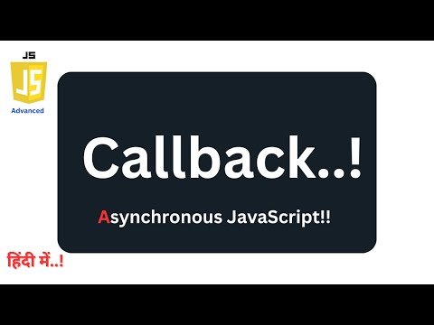 Callbacks and Callback Hell | Asynchronous JavaScript Tutorial | #16