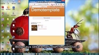 Membuat Template Default responsive