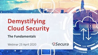 Secura presents  'Demystifying Cloud Security: the Fundamentals'
