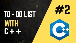 Simple To-Do List with c++ in 9 minutes