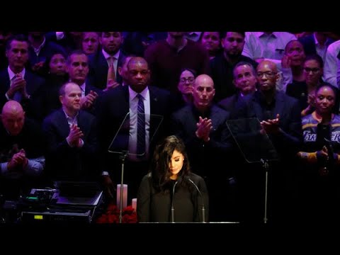 Read Vanessa Bryant's speech at the memorial for Kobe Bryant
