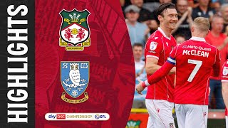 HIGHLIGHTS | Wrexham AFC v Sheffield Wednesday