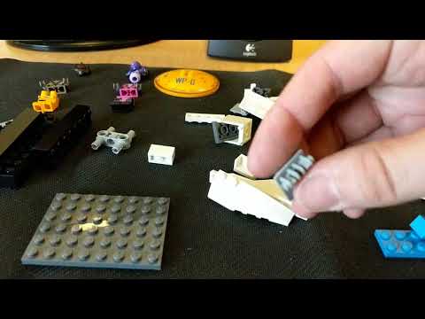 Building Tracer, Widowmaker, and The Payload (Lego Overwatch 75970)