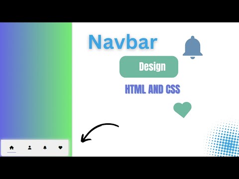 Html/Css Tutorial: Building a Floating Navbar Beginner to Pro