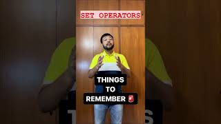 SQL INTERVIEW QUESTIONS: SET OPERATORS #shorts #sql #dataanalytics #vipulgupta #datascience