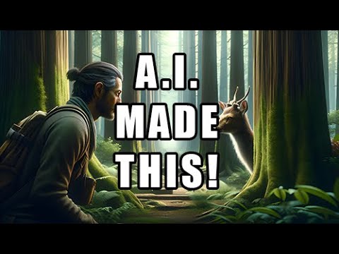 AI MADE THIS! The Forest Traveller | ChatGPT / Dall-E ~~ 11.ia