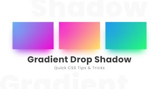 Create a gradient box shadow css with html and css