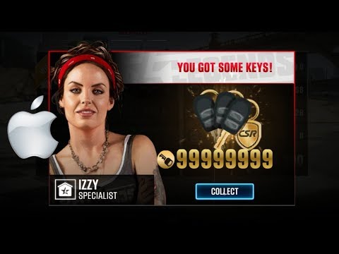 Unlimited Gold Keys - CSR2 iOS