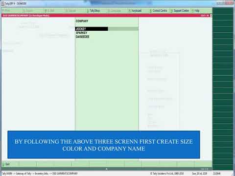 GARMENTS MODULE