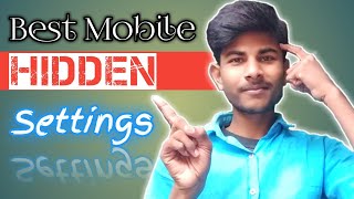 Best Mobile Hidden🤑 Settings | #short #shorts