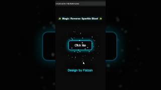 Html css Magic button design | html css tutorial | css button animation #shorts #short #code #fyp