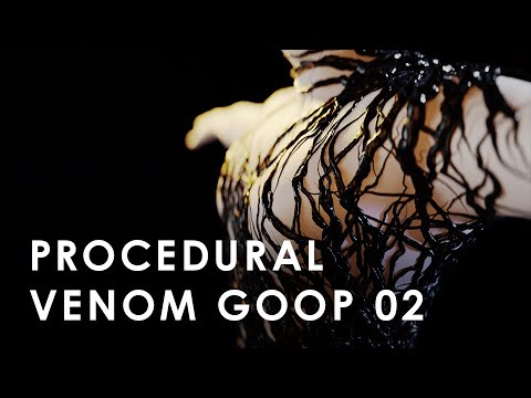Grow Venom (Symbiote) Tendrils with Geometry Nodes - Blender 3.1 Procedural Tutorial Part 2