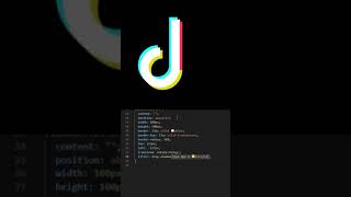 satisfying logo design with css #Shorts